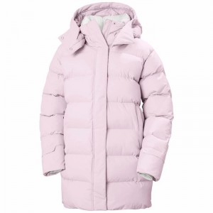 Női Helly Hansen W Aspire Puffy Parka Dzsekik Fehér Lila | NURZH-6029