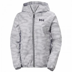 Női Helly Hansen W Belfast Ii Packable Kabátok Fehér | EMRHX-6571