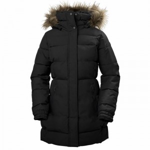 Női Helly Hansen W Blume Puffy Parka Dzsekik Fekete | TYPMD-1847