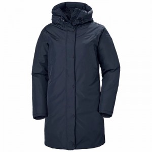Női Helly Hansen W Bouvet Téli Kabátok Sötétkék | ZMFON-5783