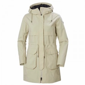 Női Helly Hansen W Boyne Alkalmi Dzsekik Szürke Barna | PBDGQ-3087