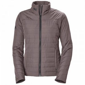 Női Helly Hansen W Crew 2.0 Középrétegek Szürke | IMZFC-0278