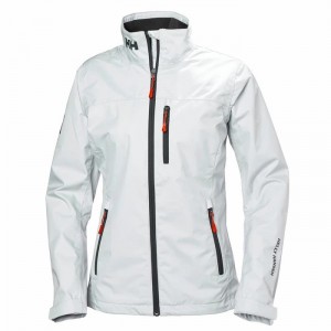 Női Helly Hansen W Crew Alkalmi Dzsekik Fehér | QFVMH-0397