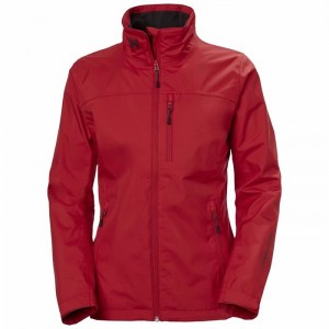 Női Helly Hansen W Crew Alkalmi Dzsekik Piros | YXEFD-2037