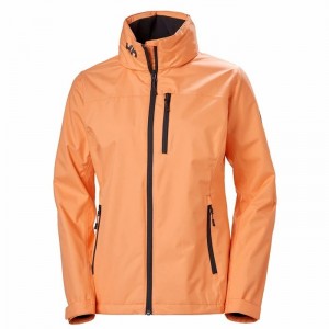 Női Helly Hansen W Crew Hooded Alkalmi Dzsekik Barna Piros | GVBRS-2310