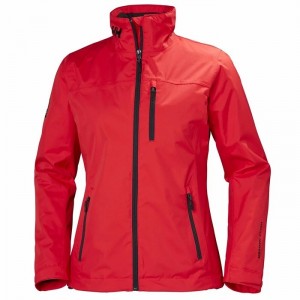 Női Helly Hansen W Crew Midlayer Szigetelt Kabátok Piros | NHXWA-6049