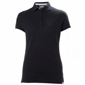 Női Helly Hansen W Crew Pique 2 Pólóing Sötétkék | DRUWH-7893