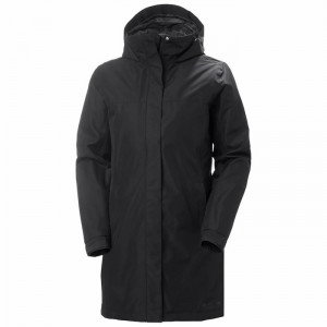 Női Helly Hansen W Eden Insulated Esőkabátok Fekete | RNIHG-9163