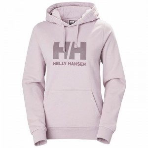 Női Helly Hansen W Hh Logo Hooded Pulóverek Szürke | GPMHT-1520