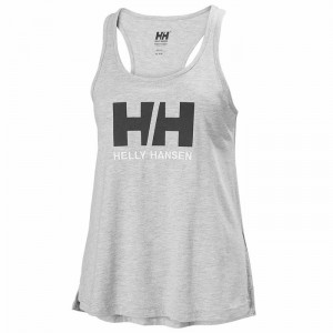 Női Helly Hansen W Hh Logo Singlet Póló Szürke | ESXUQ-5897