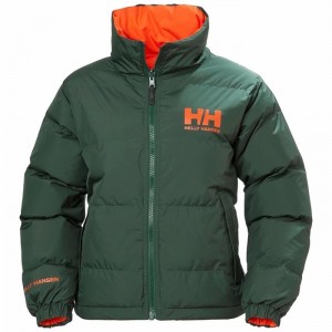 Női Helly Hansen W Hh Urban Reversible Alkalmi Dzsekik Zöld | LVTYC-5780