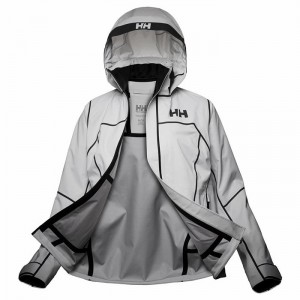 Női Helly Hansen W Hp Foil Pro Vitorlás Dzsekik Szürke | OJTHP-1528