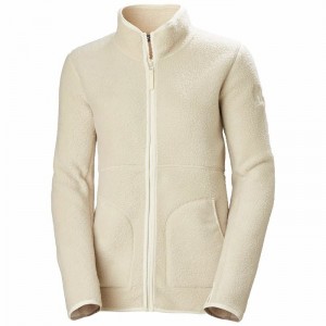 Női Helly Hansen W Imperial Pile Polár Pulóverek Fehér Barna | HAZGY-3892