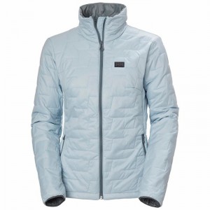 Női Helly Hansen W Lifaloft Túradzsekik Szürke Kék | GFHOE-8641