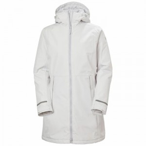 Női Helly Hansen W Lisburn Insulated Esőkabátok Szürke | OWJXK-1584