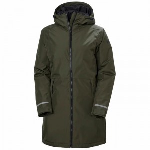 Női Helly Hansen W Lisburn Insulated Esőkabátok Szürke | FSMGQ-0825