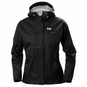 Női Helly Hansen W Loke Kültéri Dzsekik Fekete | WDBCZ-4306