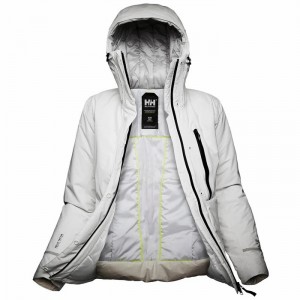 Női Helly Hansen W Lumines Light Alkalmi Dzsekik Szürke | JHVZF-4960