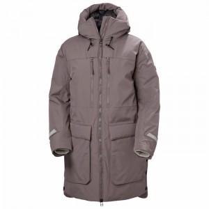 Női Helly Hansen W Maud Parka Dzsekik Szürke | XLSGV-4308