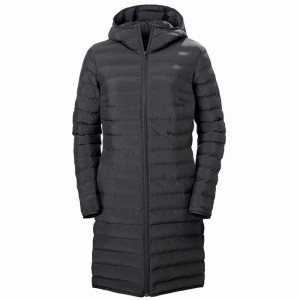 Női Helly Hansen W Mono Material Szigetelt Kabátok Fekete | AGSUK-2763