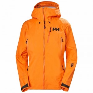 Női Helly Hansen W Odin 9 Worlds 2.0 Kültéri Dzsekik Narancssárga | PLRKC-0745