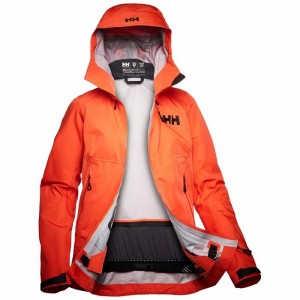 Női Helly Hansen W Odin Mountain Infinity 3l Túradzsekik Narancssárga Szürke | EATWY-9281