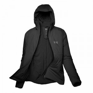 Női Helly Hansen W Odin Stretch Hooded Középrétegek Fekete | AFLMJ-3416