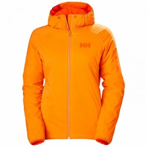 Női Helly Hansen W Odin Stretch Hooded Középrétegek Narancssárga | HRKGO-8960