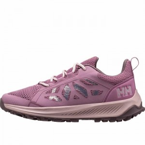 Női Helly Hansen W Okapi Ats Túracipő Rózsaszín Szürke | QHJWD-8067