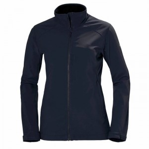 Női Helly Hansen W Paramount Soft Shell Dzsekik Sötétkék | XFVAJ-4765
