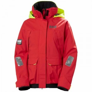 Női Helly Hansen W Pier 3.0 Vitorlás Dzsekik Piros | FRWSV-7308