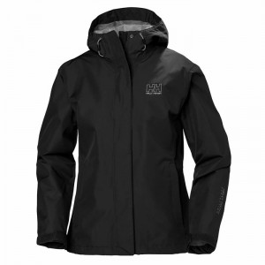 Női Helly Hansen W Seven J Kabátok Fekete | AUTOJ-2870