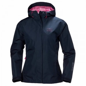 Női Helly Hansen W Seven J Kabátok Sötétkék | UFPND-2938