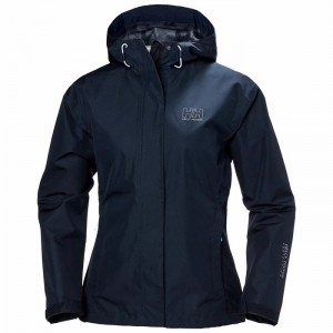 Női Helly Hansen W Seven J Kabátok Sötétkék | NVZCF-6983