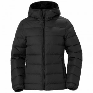 Női Helly Hansen W Svalbard Pehelykabát Fekete | DBKVL-4796
