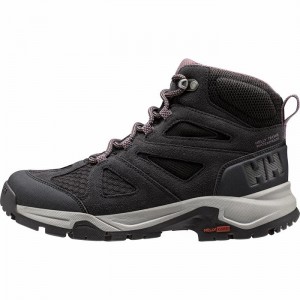 Női Helly Hansen W Switchback Trail Helly Tech® Túrabakancs Fekete | CBOWX-0248