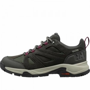 Női Helly Hansen W Switchback Trail Low Tops Helly Tech® Túrabakancs Szürke | NYAIF-3894
