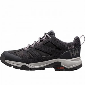 Női Helly Hansen W Switchback Trail Low Tops Helly Tech® Túrabakancs Fekete | FOZRQ-3904