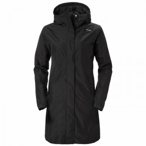 Női Helly Hansen W Valkyrie Kabátok Fekete | VECGQ-0358