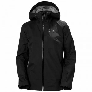 Női Helly Hansen W Verglas 3l Shell Dzsekik Fekete | FJCMX-0875