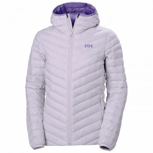 Női Helly Hansen W Verglas Hooded Pehelykabát Szürke Lila | IPJAY-8675