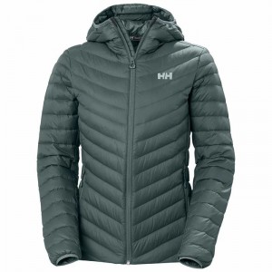 Női Helly Hansen W Verglas Hooded Túradzsekik Szürke | BMYQJ-5164