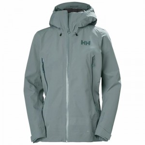 Női Helly Hansen W Verglas Infinity Shell Dzsekik Szürke | ZFOXJ-0712