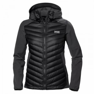 Női Helly Hansen W Verglas Light Alkalmi Dzsekik Fekete | KDUJX-5690