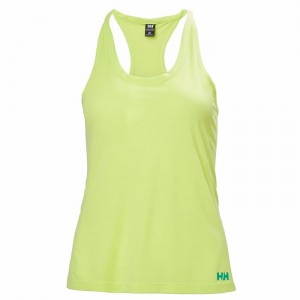 Női Helly Hansen W Verglas Pace Singlet Póló Zöld | XWKQH-0439