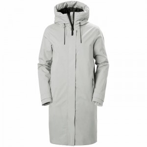 Női Helly Hansen W Victoria Insulated Rain Parka Dzsekik Szürke | OGQCB-0825