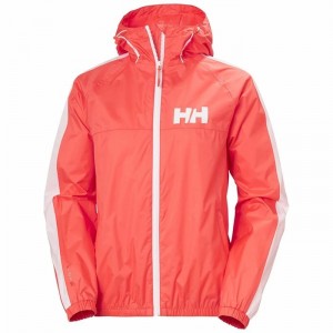 Női Helly Hansen W Vista Packable Esőkabátok Korall | ZGKJC-5384